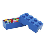 Lego Bloque Caja Contenedor Classic Box Blue Azul Cantidad De Piezas 1