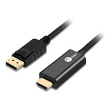 Cable Displayport 1.2 A Hdmi 1.4 4k - Adaptador Dp A Hdmi Ma