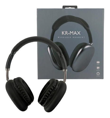 Audífonos De Diadema Bluetooth Kr-max - ¡recargables!