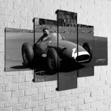 Cuadro Decorativo Fangio Formula 1 Personalizado Moderno