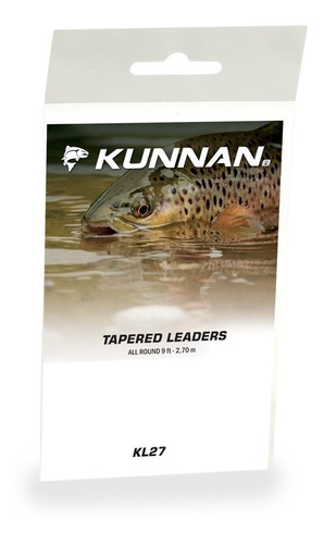 Leaders Para Pesca Con Mosca 5x 0.15 Mm Fly Cast Kunnan