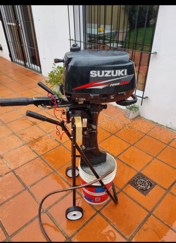 Motor Fuera De Borda Suzuki 6hp 4 T Pata Lag. Tanque Combust