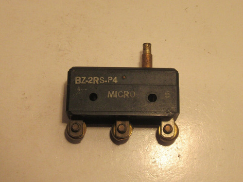 (new) Microswitch Bz-2rs-p4 Bz2rsp4 15a, 125, 250, 480va Ddo