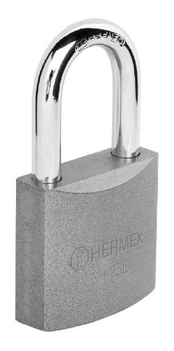 Candado De Hierro Aro Acero Endurecido Hermex 32mm