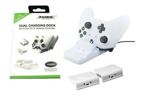 Carregador Duplo Controle Xbox One-s/x +2 Baterias