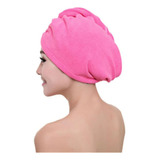 Toalla Microfibra Cabello Secado Turbante Rápido Baño Suave