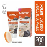 Millefiori Crema Depilatoria Bodymask Arcilla + Carbon Detox