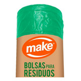 Bolsas Para Residuos Plegadas En Rollo Make 60x90. 10 Uni