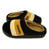 Pantuflas Con Corderito Hombre Panda Alamo Otoño Invierno