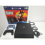 Playstation 4 Pro 1tb Dead Redemption 2  + 16 Juegos Físicos