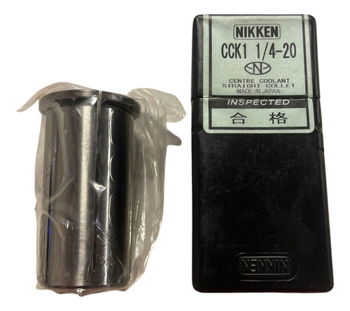 Nikken Cck1 1/4-20 Straight Collet Coolant Milling Chuck Ssf