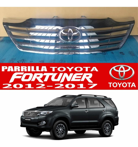 Parrilla Toyota Fortuner 2012 2013 14 15 Emblema Foto 2