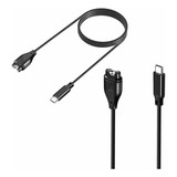 Cabo Usb-c Carregador Compativel Garmin Quatix First Avenger