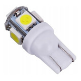 Lámpara Led Posición Para Auto T10 5 Smd 5050 Frío 12v