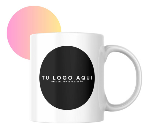 Tazas De Ceramica Personalizadas. Con Logo, Frase, O Imagen