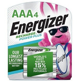 Energizer Pilas Recargables, Evenh12bp4, Aaa, 1, 1