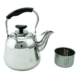 Tetera De Té 1 Lt Acero Inoxidable Con Filtro Té Infusiones