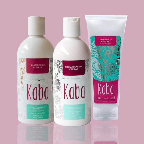 Kit Kaba Ideal Para El Crecimiento Y Caida De Tu Cabello