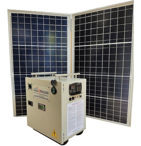 Planta Solar Fv200 Generador Panel Fotovoltaico Onda Pura 24