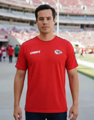 Playera Deportiva Kansas City Chiefs Nfl Oficial