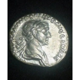 Antique,  Denario De Plata Romano, Emperador Trajano.