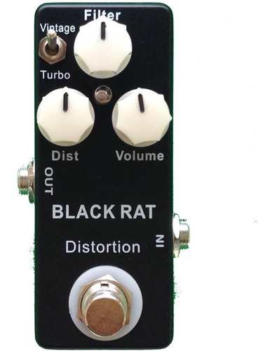 Pedal Mosky Black Rat Distortion (infusiontienda)