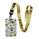 Portacredencial + Lanyard Bananas Minions