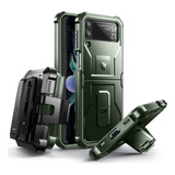 Funda Dexnor For Samsung Galaxy Z Flip3 Bracket Con Soporte