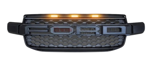 Parrilla Tipo Raptor Para Ford Ranger 2023/2024 Con Led 