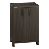 Armario Gabinete Organizador Rattan Plástico Exterior Rimax