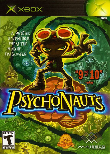 Psychonauts Xbox Clássico - Obs: R1 - Leam