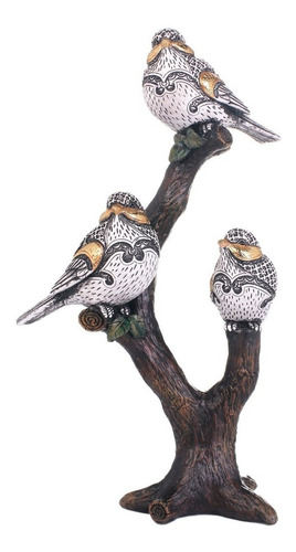 Figura Decorativa Aves Morocco Family