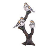 Figura Decorativa Aves Morocco Family