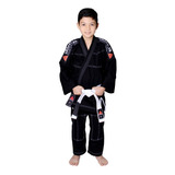 Kimono Infantil Jiu Jitsu Judo Brim + Faixa Gratis!