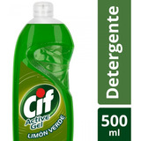 Pack X 3 Unid Lavavajilla  Limon Verde 500 Ml Cif Deterg /