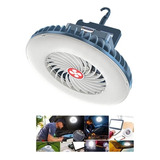 Ventilador De Acampamento Portátil Mini Linterna Levou Z