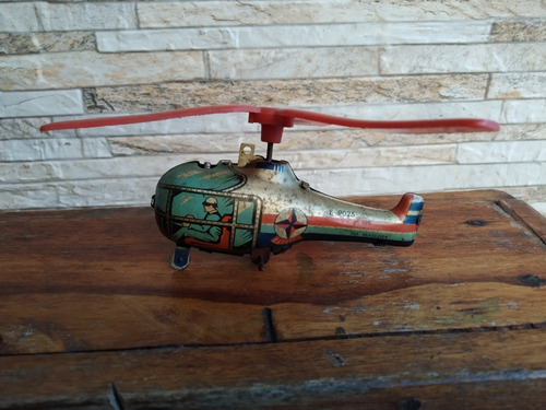 Brinquedo Helicóptero Lata Estrela 
