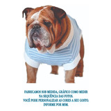 Roupa Pet Em Algodão Ou Lã Antialérgica Para Bulldog Inglês 