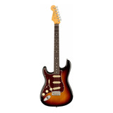Guitarra Elétrica Para  Canhoto Fender American Professional Ii Stratocaster De  Amieiro 3-color Sunburst Brilhante Com Diapasão De Pau-rosa