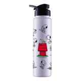 Garrafa Água Squeeze Plástico Bpa Free Snoopy House 750ml 