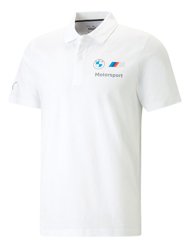 Polo Puma Bmw Mms Essential Hombre-blanco