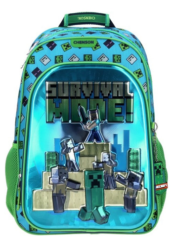 Mochila Minecraft Primaria Backpack Vs1564