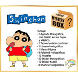 Shin Chan Caja Misteriosa Mystery Box Anime Manga Kawaii