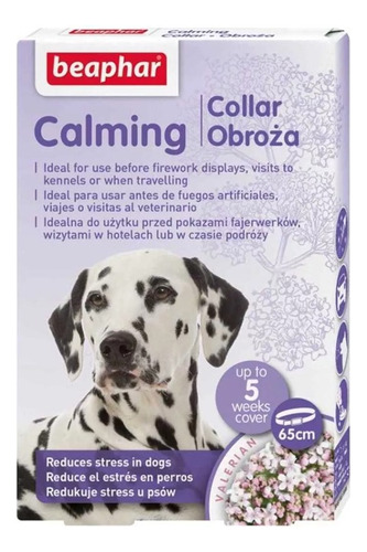 Beaphar Calming Collar Calmante Anti - Estrés Para Perros