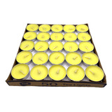 Velas Flotantes / Tealight Pack 50 Unidades Color Amarillo