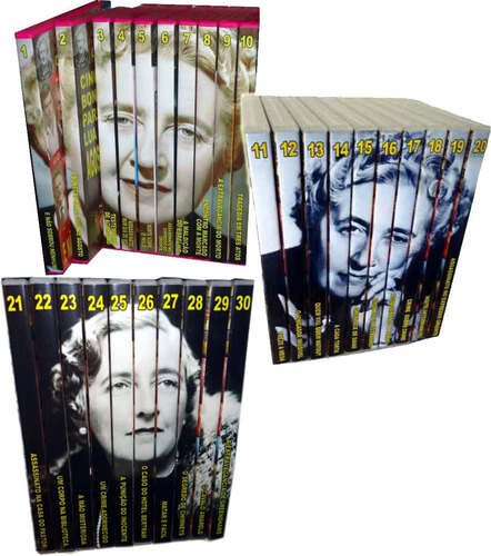 Coleção Agatha Christie Em 40 Dvds Lotes  1  2 3 4
