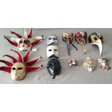 Colección De Máscaras Venecianas Originales