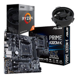 Combo Board A320m Procesador Amd Ryzen 5 4600g Pc