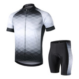 Jersey De Ciclismo Y Camisa De Bicicleta Acolchada Para Homb