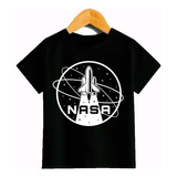 Playera Infantil Unisex Agencia Espacial Nasa 100% Algodón